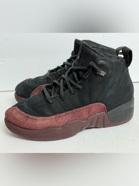 Size 12C - Air Jordan 12 x A Ma Maniere Black Sneakers FB2686-001